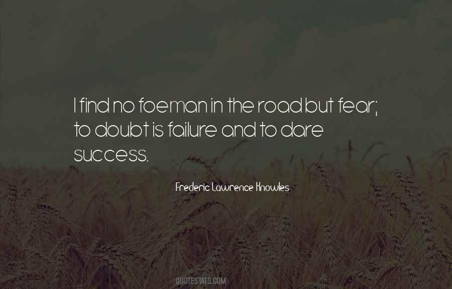 Failure Fear Quotes #1400357