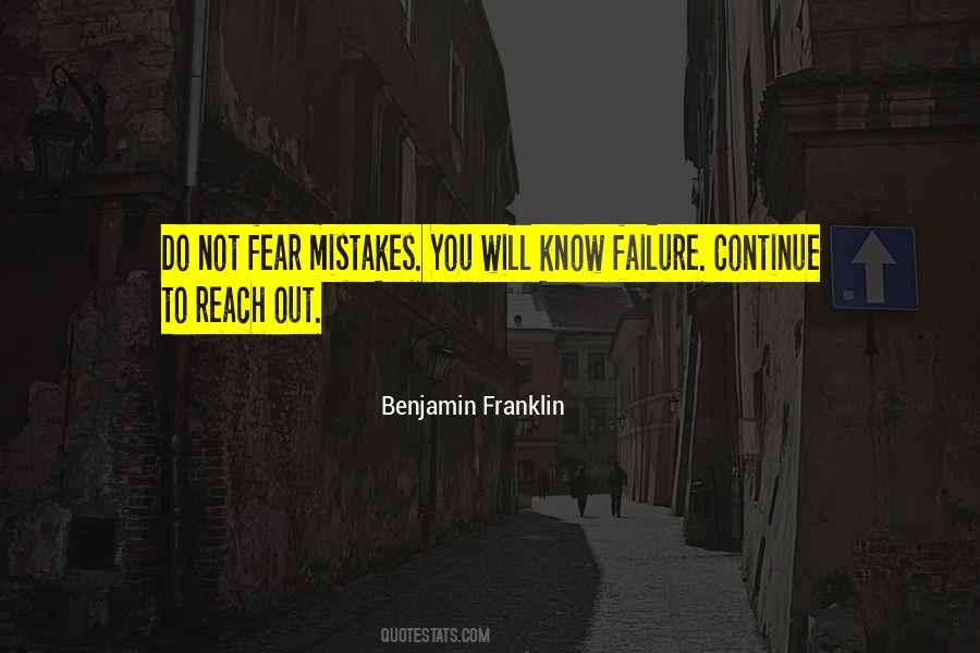 Failure Fear Quotes #248096