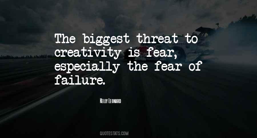 Failure Fear Quotes #744755