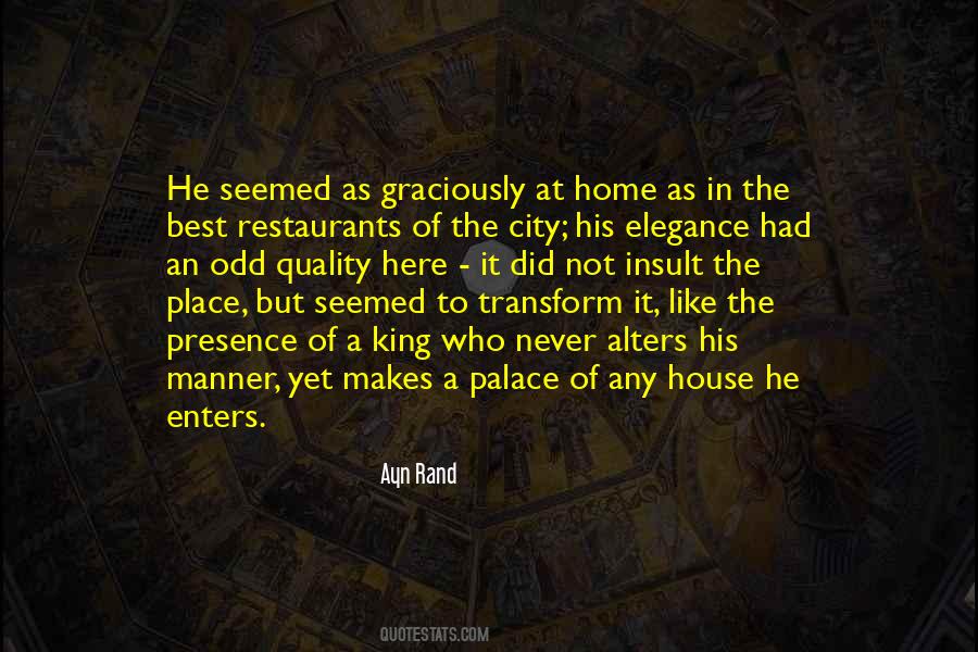 Quotes About A Palace #856680