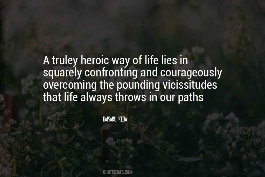 Overcoming Life Quotes #1105092