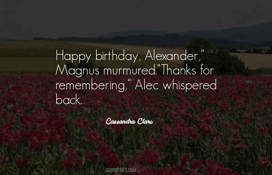 Thanks For All The Birthday Love Quotes #791138