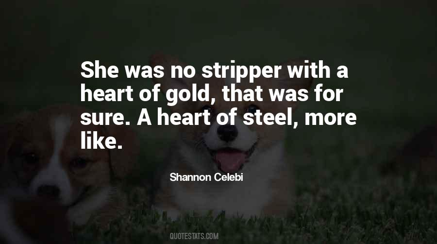 Gold Heart Quotes #245048