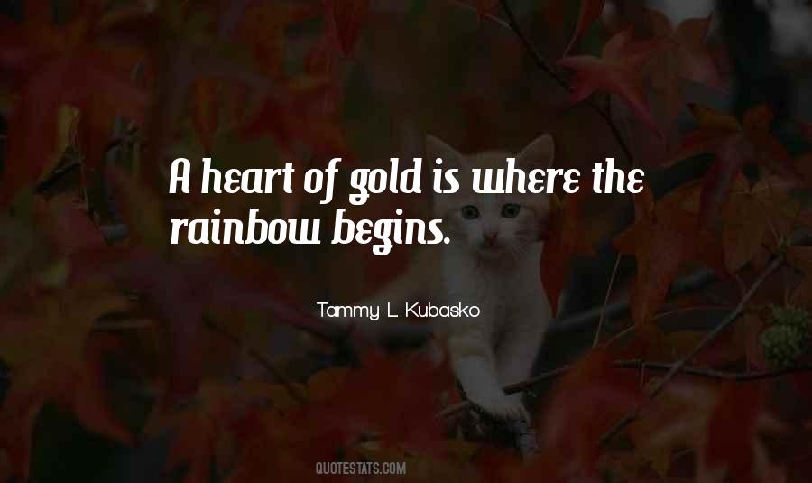 Gold Heart Quotes #595608