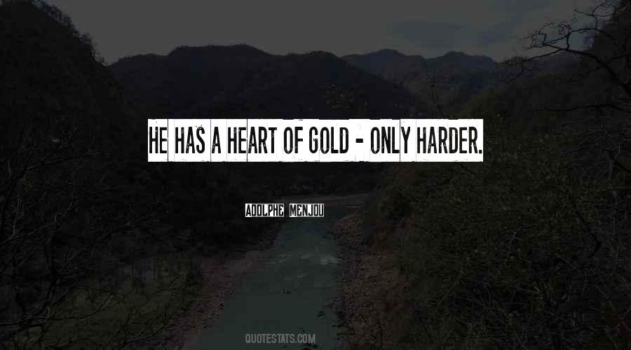 Gold Heart Quotes #668422