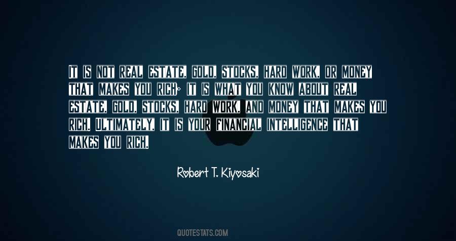 Gold Money Quotes #352126