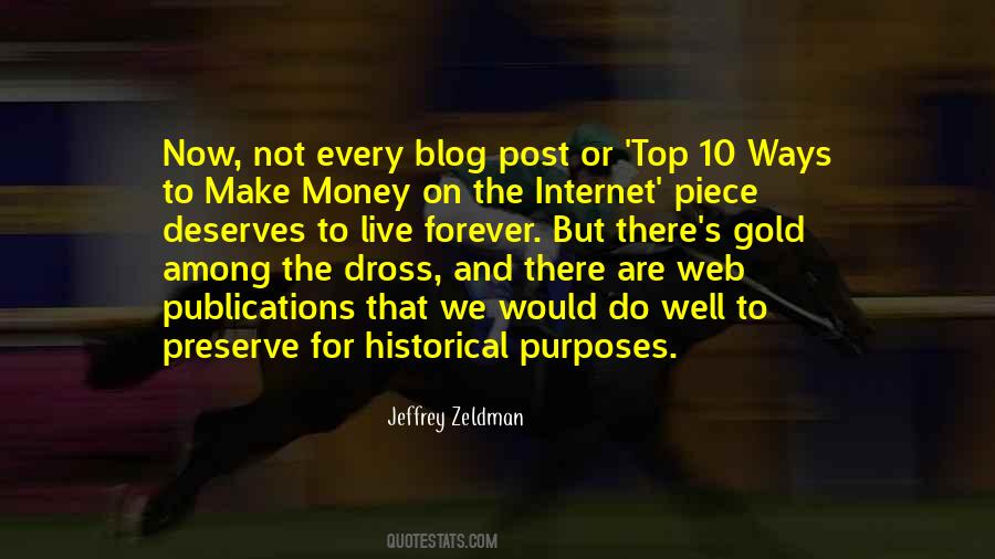Gold Money Quotes #420061