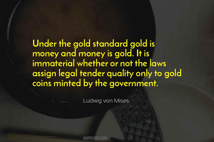 Gold Money Quotes #422609
