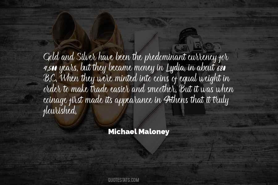 Gold Money Quotes #495158