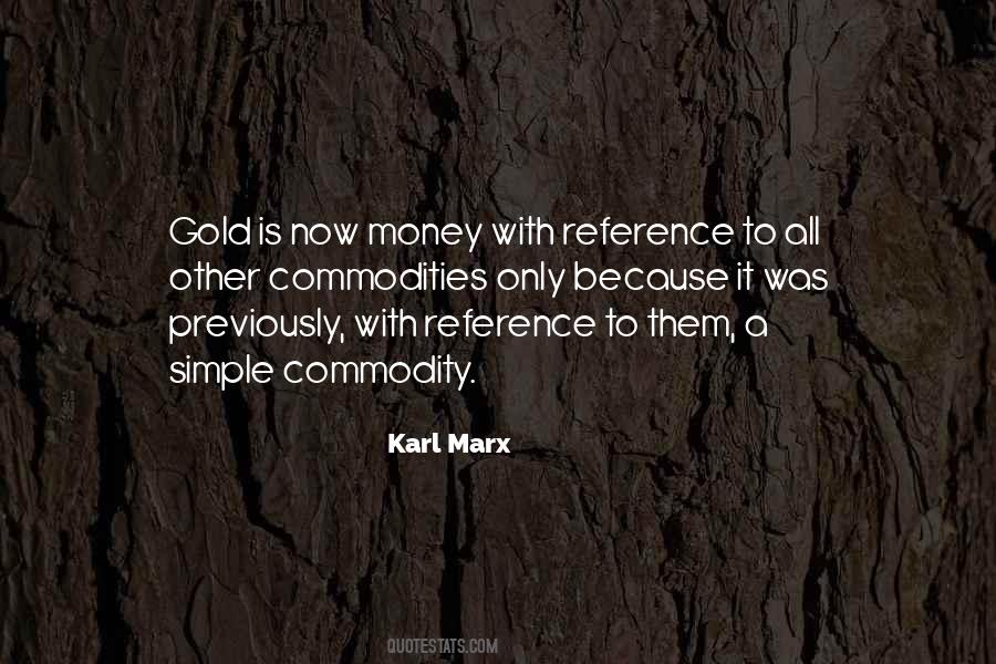 Gold Money Quotes #523426