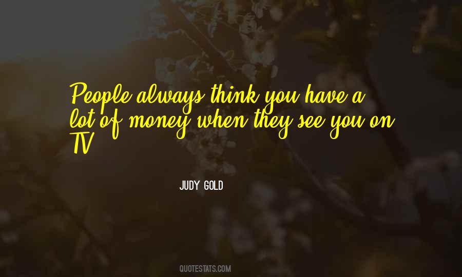 Gold Money Quotes #758849