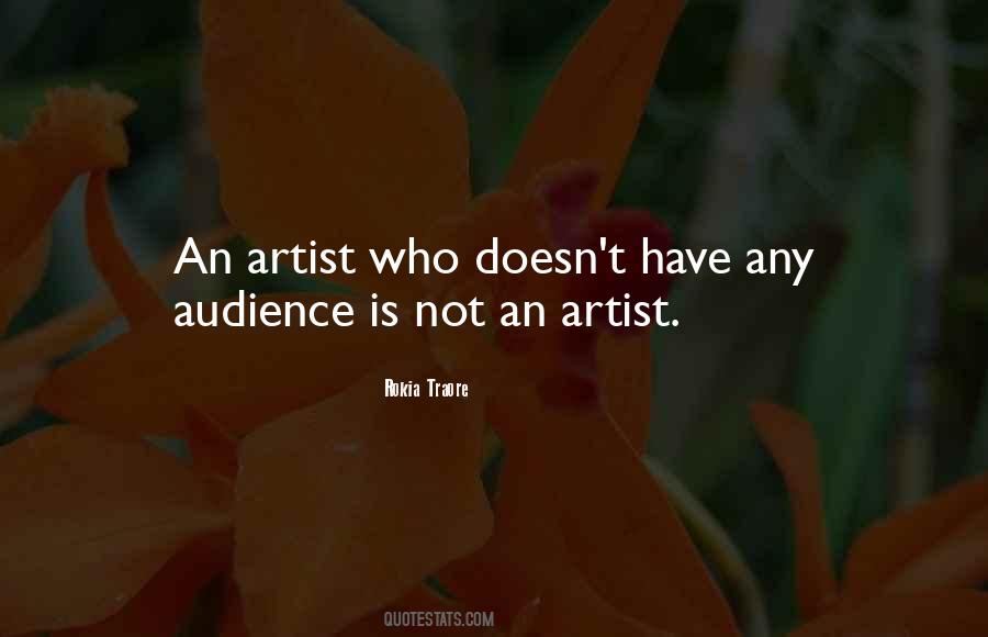 Quotes About Not An Artist #1463804