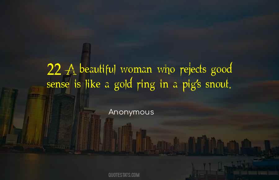 Gold Ring Quotes #59700