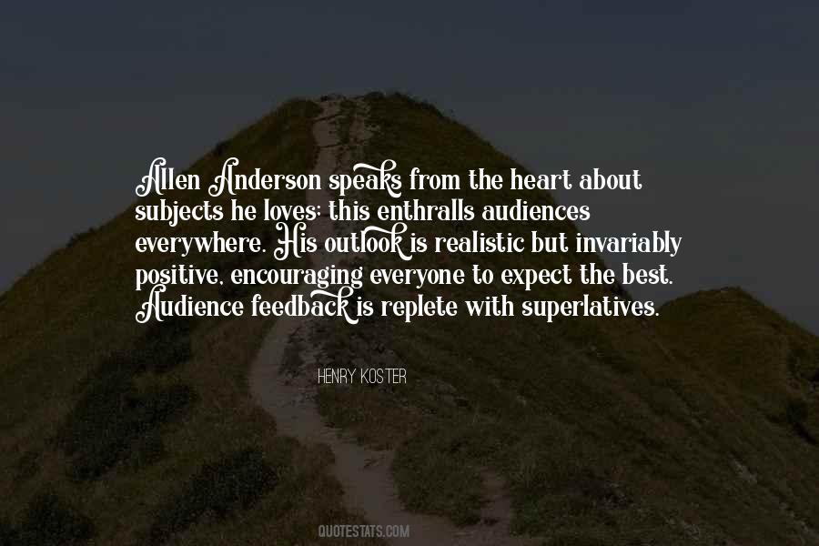 Positive Realistic Quotes #887692