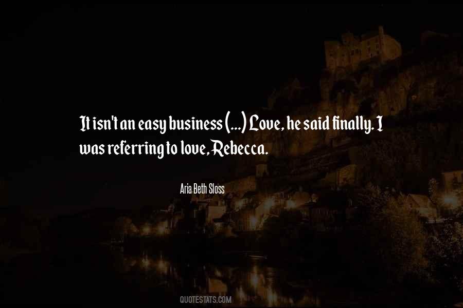 Business Love Quotes #1478213