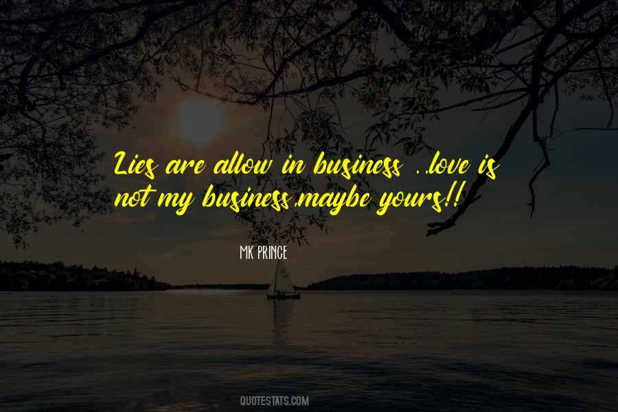 Business Love Quotes #1604728