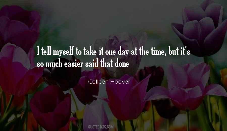 One Day At Time Quotes #1520152