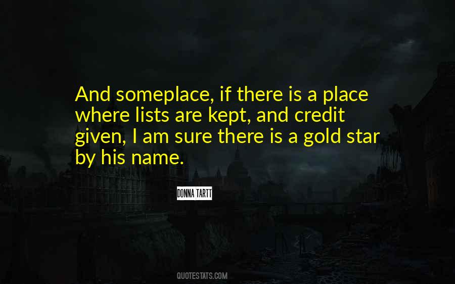 Gold Star Quotes #749160