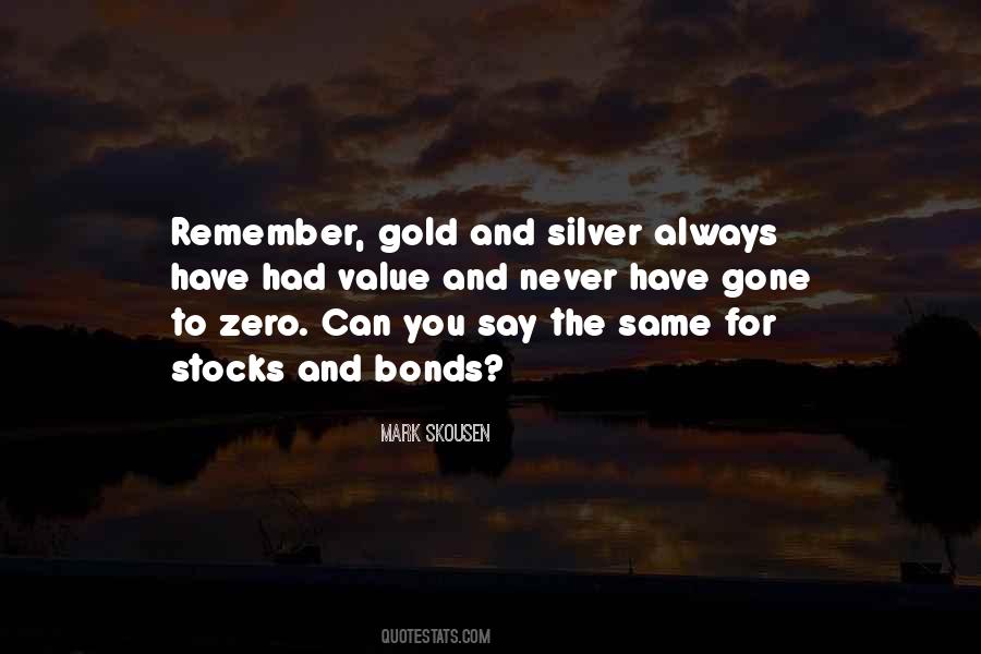 Gold Stocks Quotes #1178805