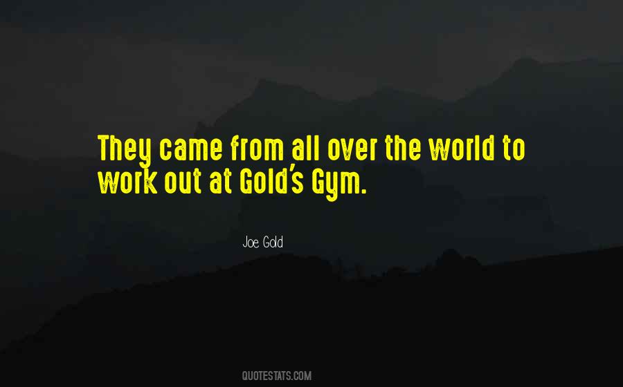 Gold's Quotes #1649762