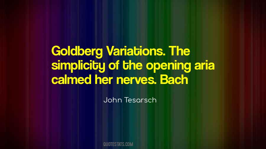 Goldberg Variations Quotes #1380010
