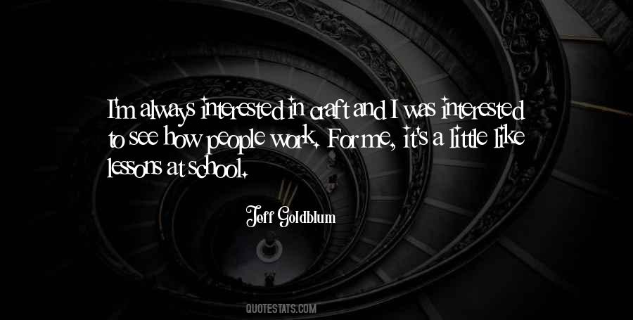 Goldblum Quotes #6685