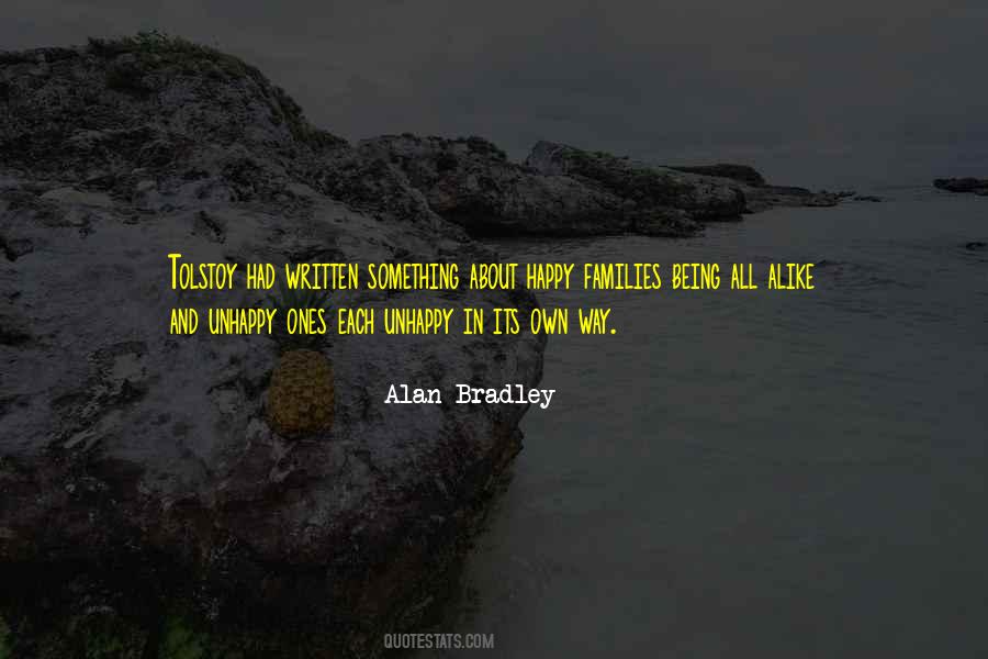 Happy Families Are All Alike Quotes #824873
