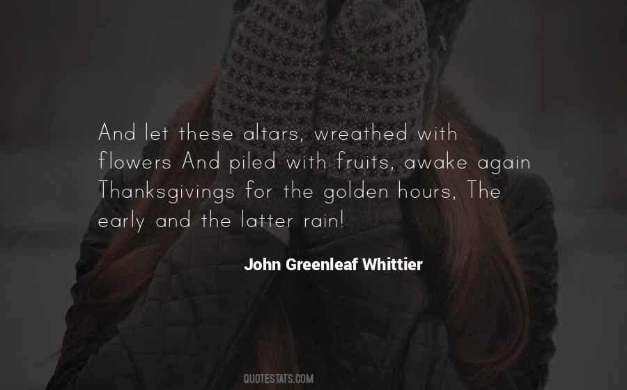 Golden Flower Quotes #117297