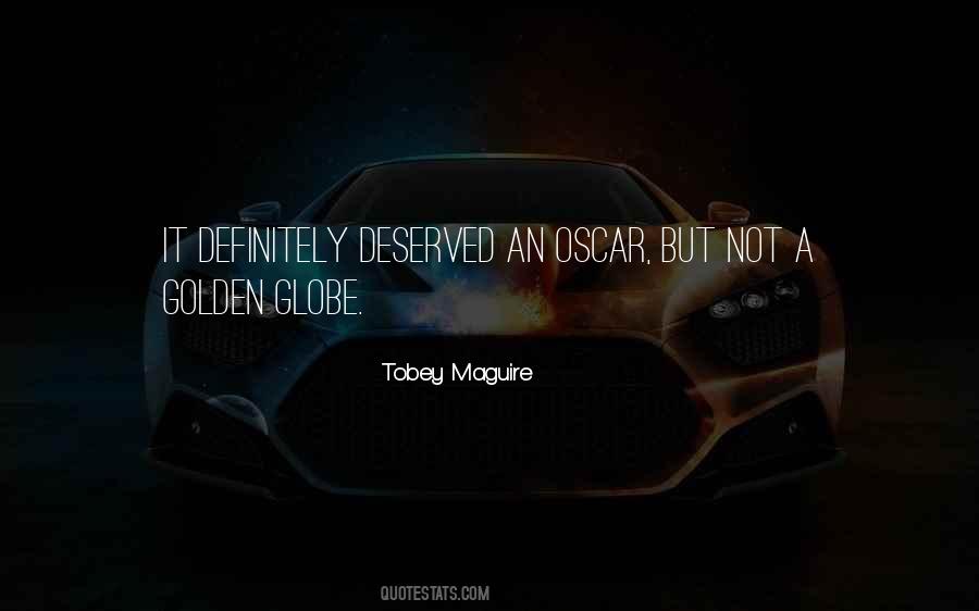 Golden Globe Quotes #1641600