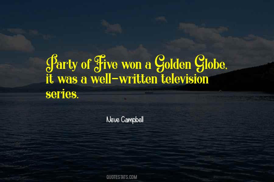 Golden Globe Quotes #627059