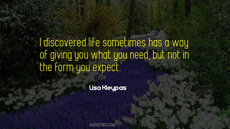 Not What You Expect Quotes #1102641