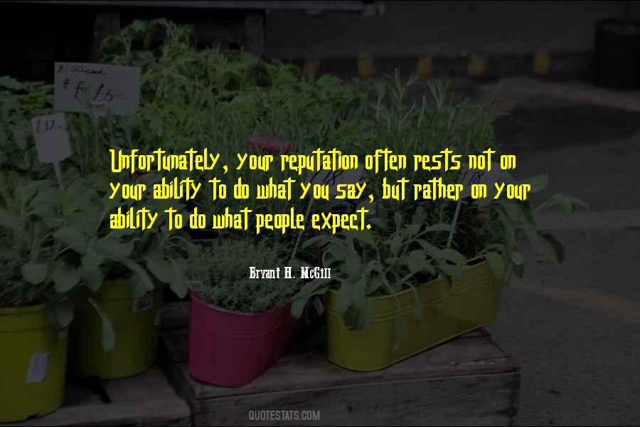 Not What You Expect Quotes #1504969