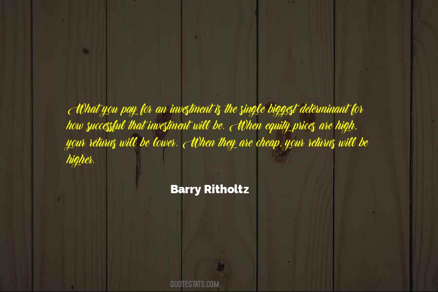 Successful Investment Quotes #1113364