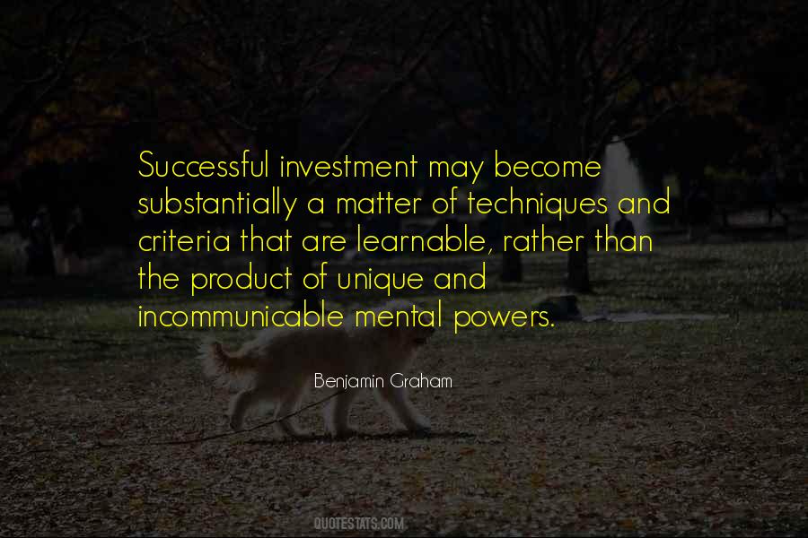 Successful Investment Quotes #1453268