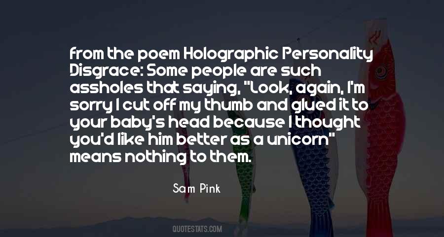 Sorry I Cut Quotes #396255