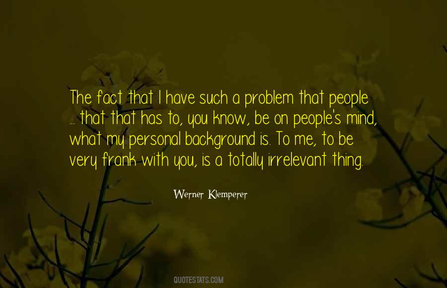 Personal Mind Quotes #1324374