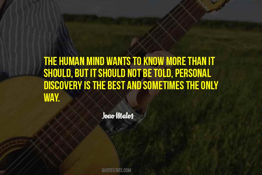 Personal Mind Quotes #1634024