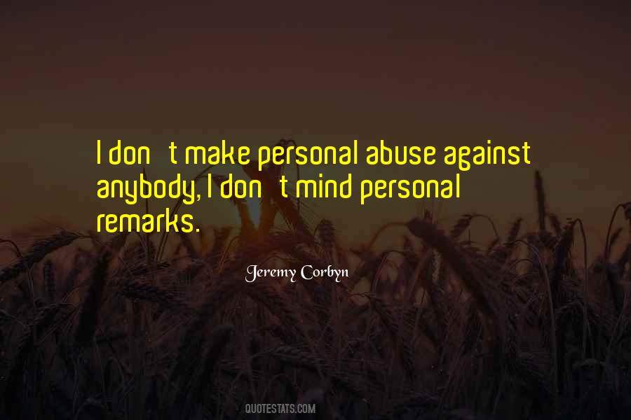 Personal Mind Quotes #692198