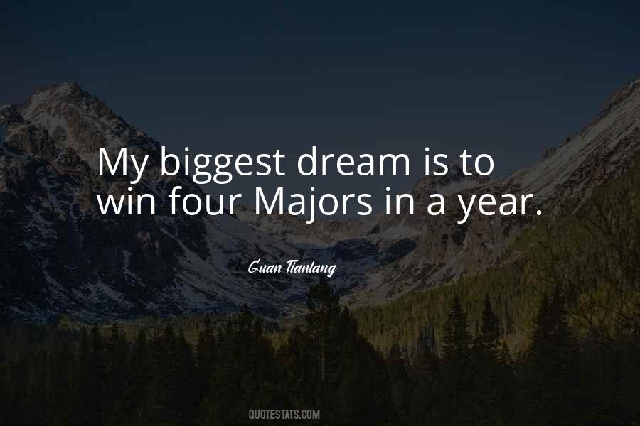 My Biggest Dream Quotes #378272