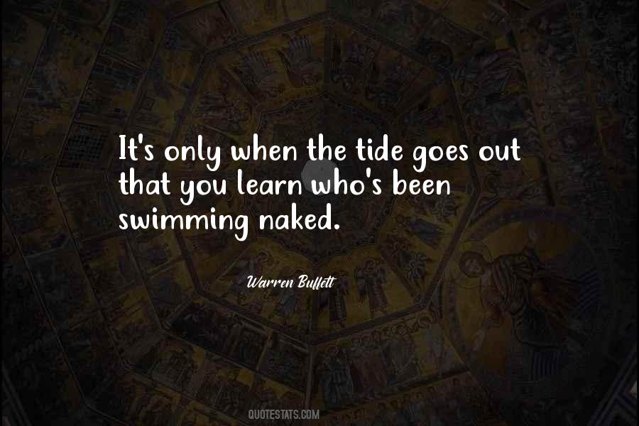 When The Tide Goes Out Quotes #1669402