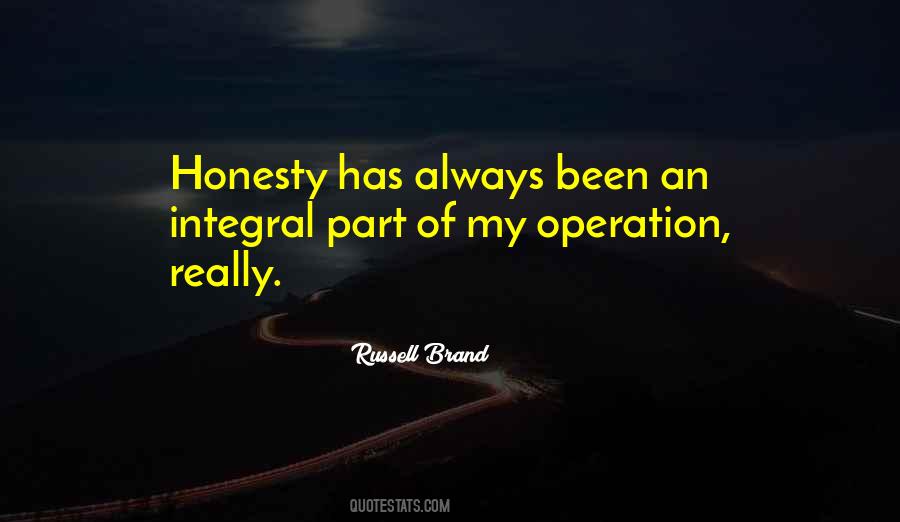 My Honesty Quotes #143601