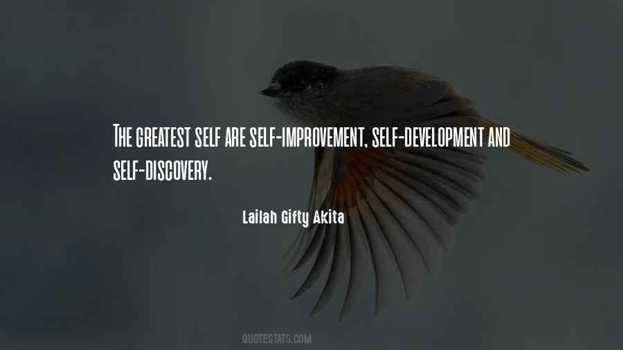 Personal Development Self Improvement Quotes #1498740