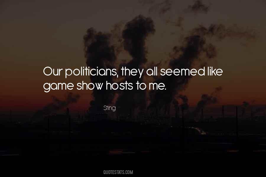 Politics Game Quotes #234493