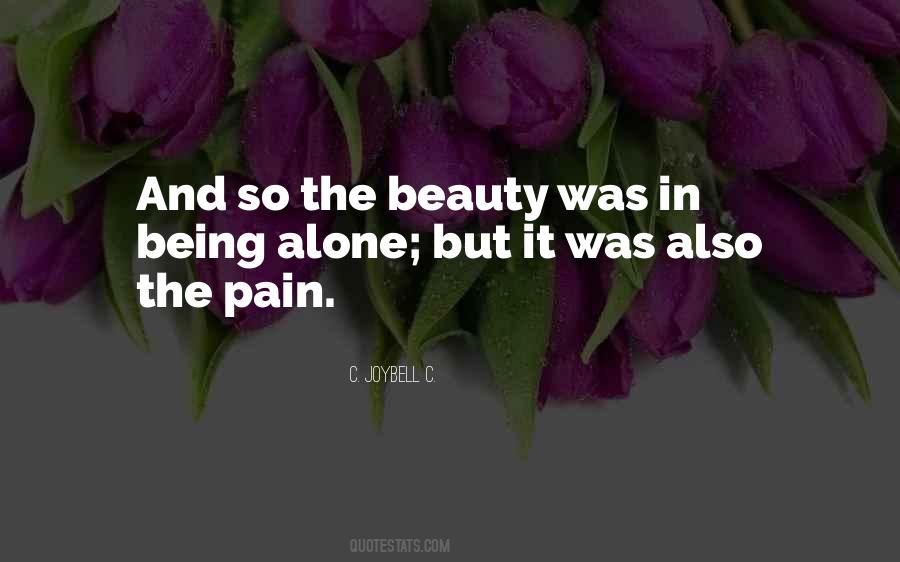 Beauty In Pain Quotes #1770926