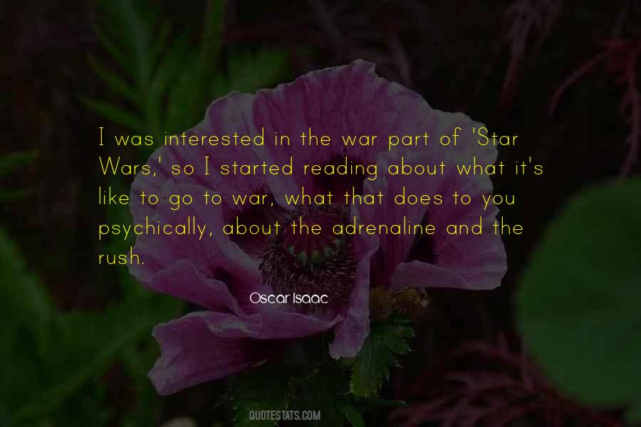 War Is Interested In You Quotes #764126