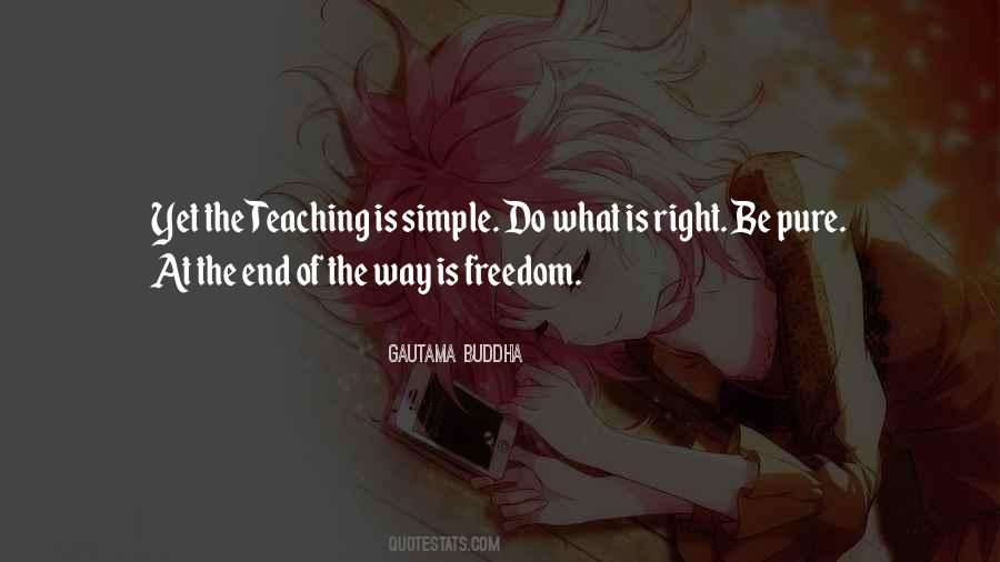 Simple Teaching Quotes #1141360