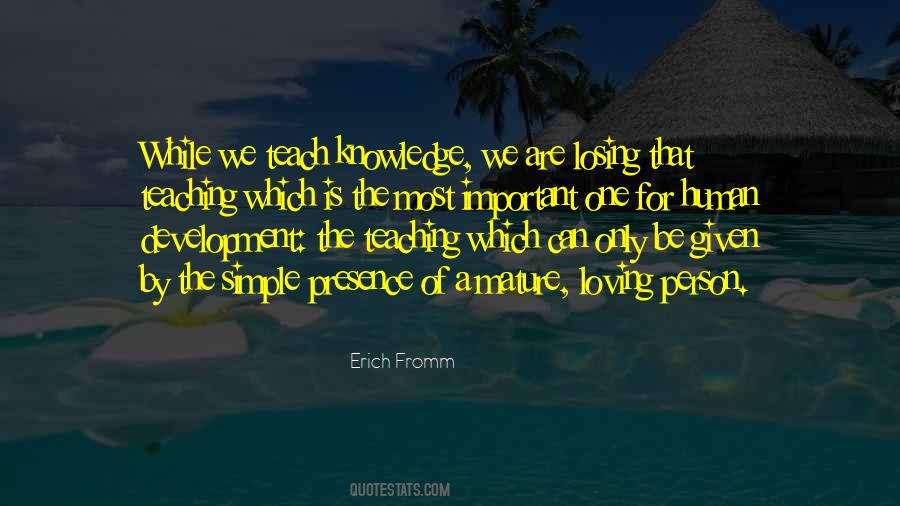 Simple Teaching Quotes #1504853