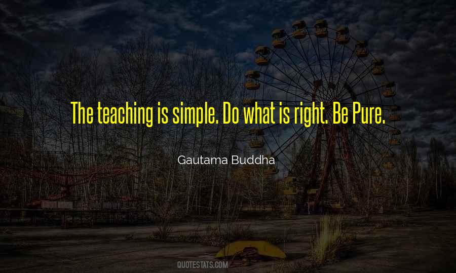 Simple Teaching Quotes #500409