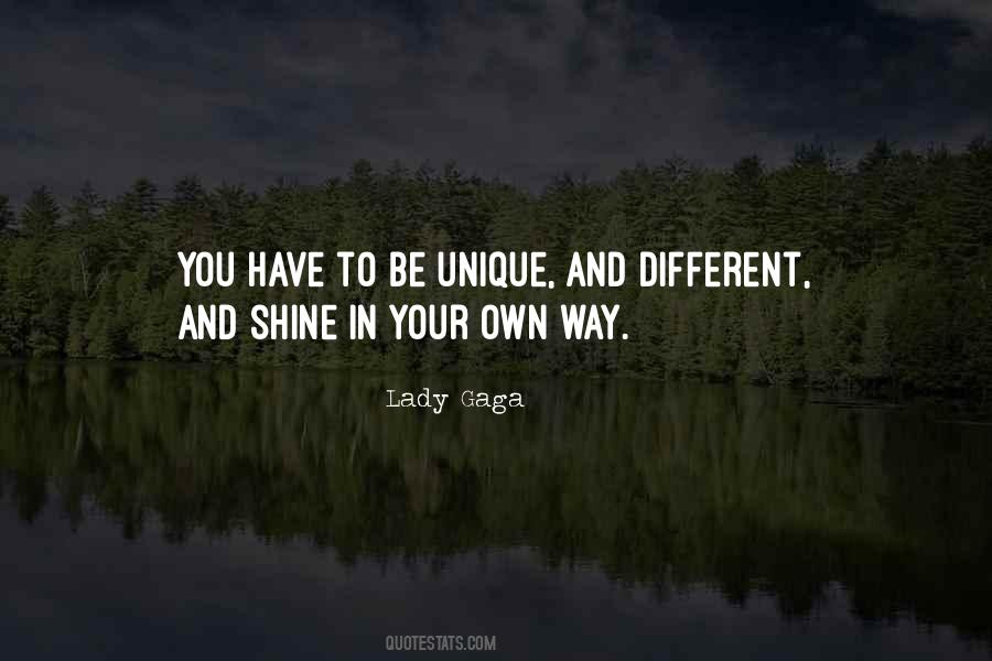Shine Your Way Quotes #1279051