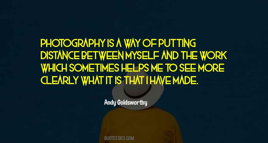 Goldsworthy Quotes #472521